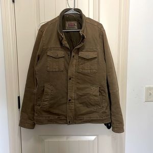 Super cool Levi’s khaki jacket